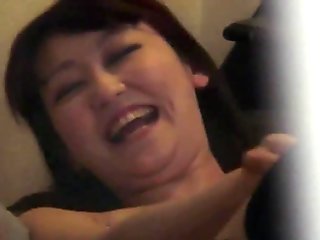 Oriental teen seen riding