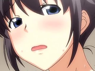 Hentai busty teen maid gets fucked at home
